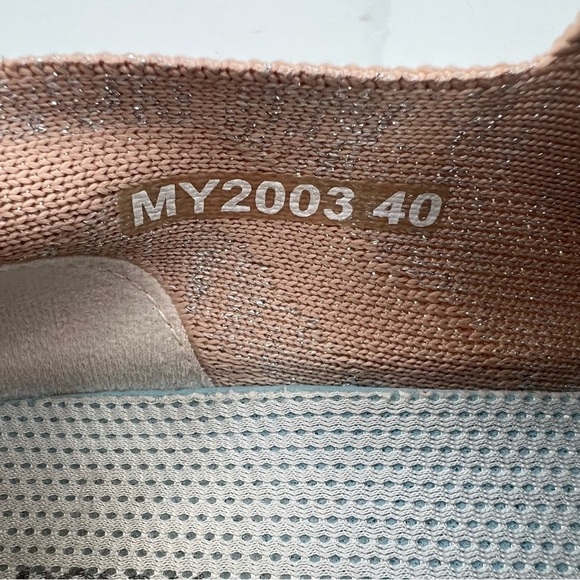 DONNA Mauve Comfort Wedge Slip On Sneakers Size 40 Women's - Picture 4 of 9